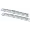 Rampes acier pliables 440kg 1900mm avec sangles - lot de 2 pcs