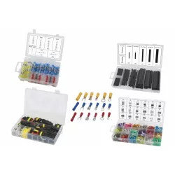 Pack de 4 coffrets électricité et 1 coffret de cosses thermorétractables OFFERT