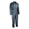 Combinaison de travail double zip. Polyester/coton. 245 g/m2