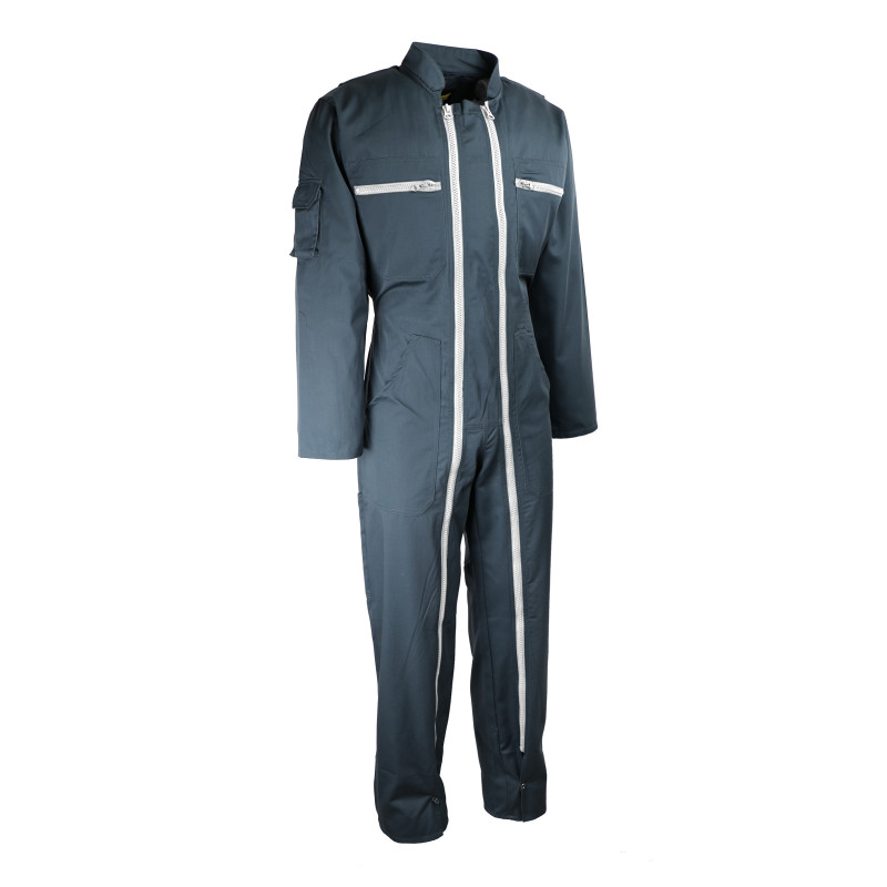 Combinaison de travail double zip. Polyester/coton. 245 g/m2 Combinaison de travail double zip. Polyester/coton. 245 g/m2