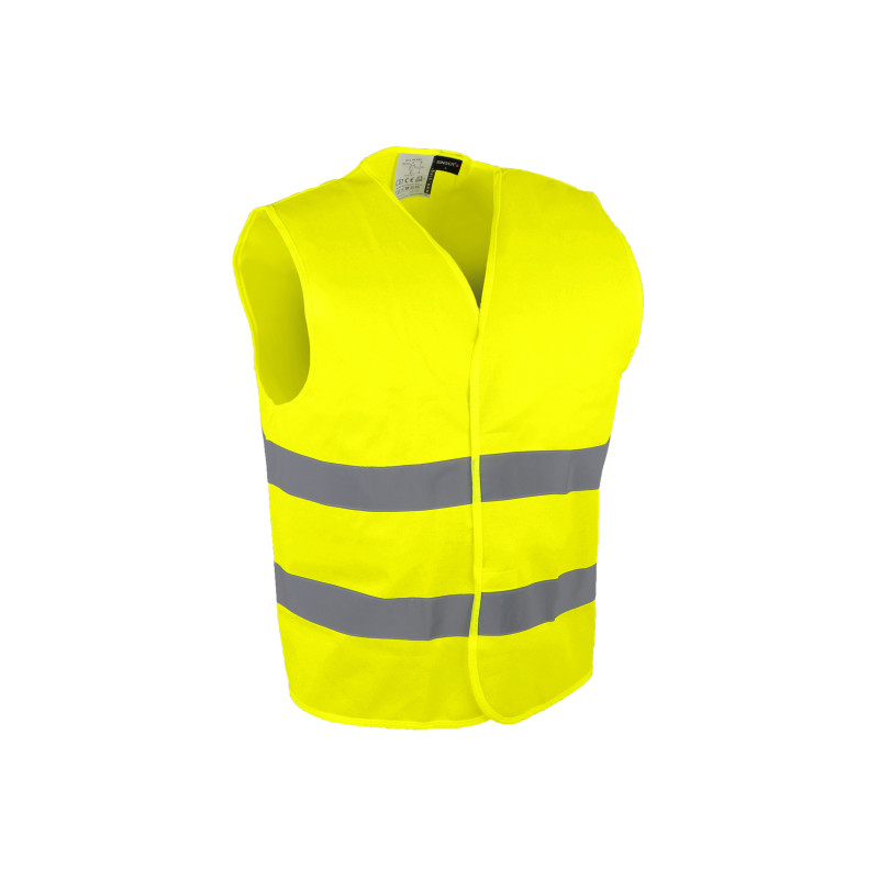 Gilet haute visibilité. Polyester. Fermeture auto-agrippante