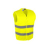 Gilet haute visibilité. Polyester. Fermeture auto-agrippante