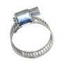 2 colliers bande ajourée Inox Largeur 8mm