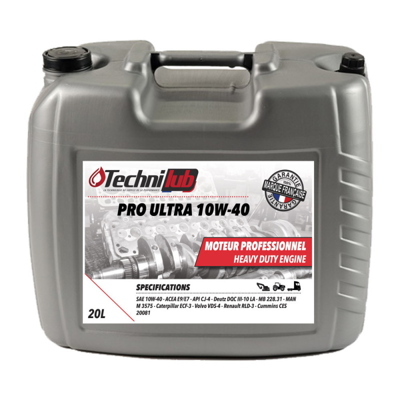 Huile moteur PRO ULTRA 10W-40 20L