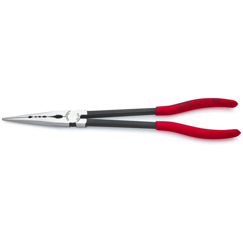 Pince droite 280mm demi-ronde gainée