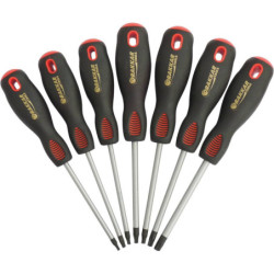 Tournevis Torx® de T10 à T40 - boîte carton de 7 pcs