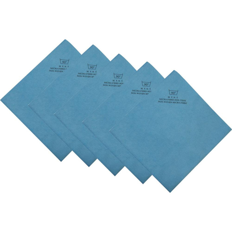 Microfibre non-tissé 130 g/m²  400x380mm - lot de 5 pcs