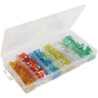 Fusible enfichable standard assortiment - coffret de 120 pcs