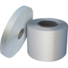 Feuillard textile fil à fil blanc 13mm 1100m