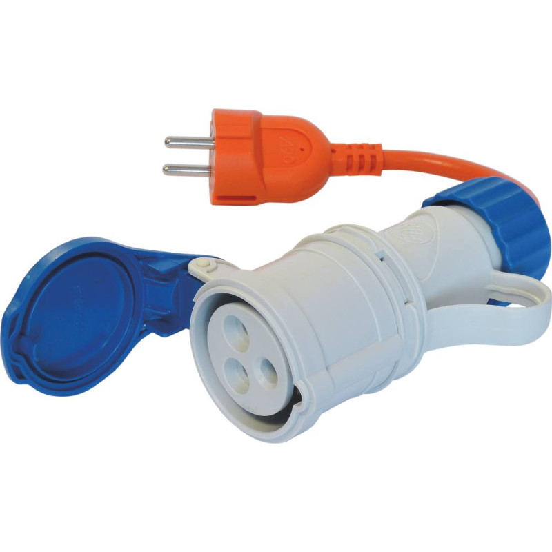 Adaptateur femelle CE17 / mâle 2P+T