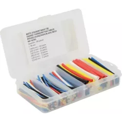 Assortiment de gaine thermorétractable 100mm 2:1 multicolore - Coffret de 180 pcs