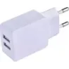 Chargeur secteur 230V 2 ports USB