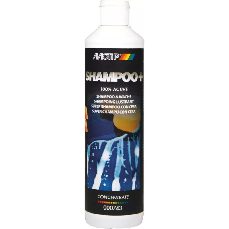 Shampoing lustrant avec de la cire - flacon de 500ml