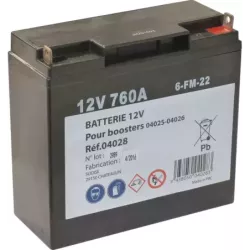 Batterie 22Ah pour réf.04025-04026