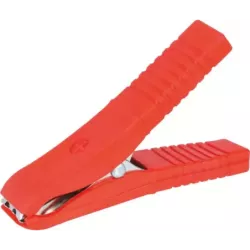 Pince crocodile rouge 80MM 30A