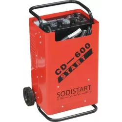 Chargeur/démarreur sur roues 12/24V 1500W 60A - Sodistart CD 600