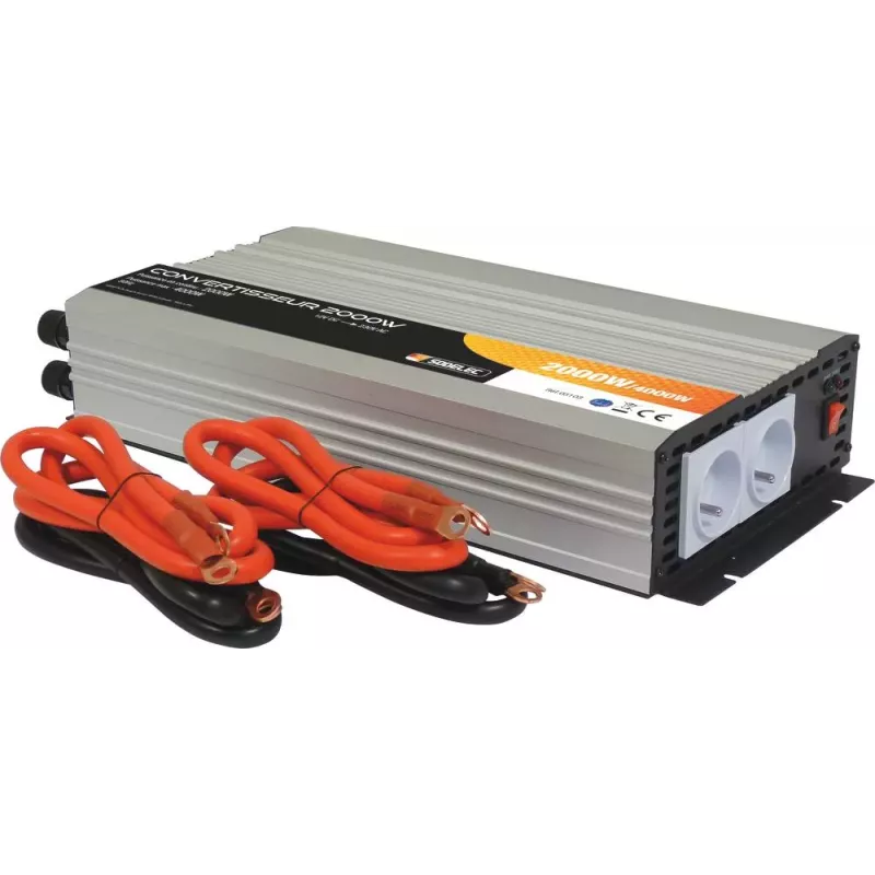 Convertisseur  12V DC/230V AC - 4000W max