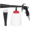 Pistolet de lavage pneumatique tête rotative avec roulement et godet PVC