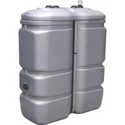 Cuve de stockage gasoil PEHD double paroi 1000L