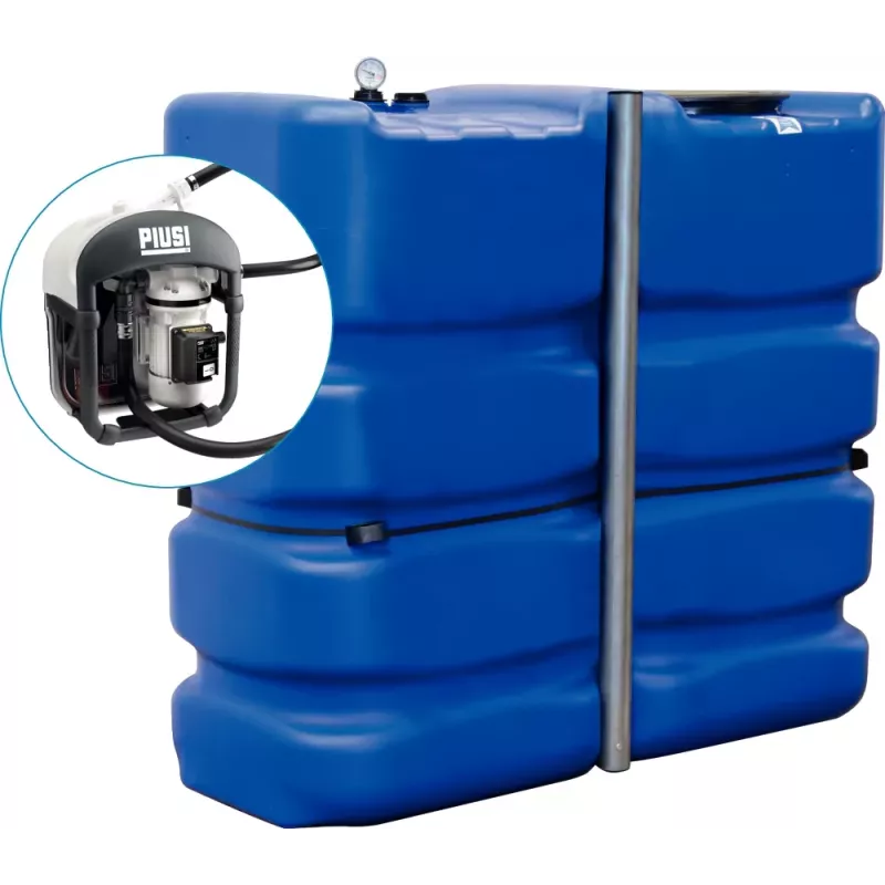 Cuve de stockage AdBlue® PEHD simple paroi 2000L