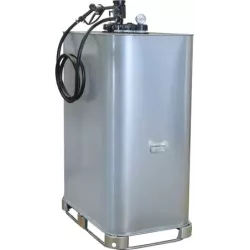 Cuve de stockage gasoil galvanisée double paroi 1000L