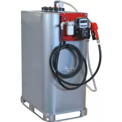 Cuve de stockage gasoil galvanisée double paroi 1000L