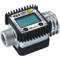 Compteur digital essence 1" mâle/femelle ATEX