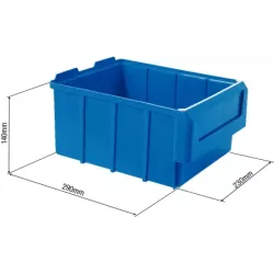 Boîte à bec bleu 7L 290x230x140mm