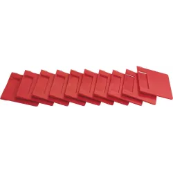 Séparateur rouge pour boîte à bec réf.09048 219x129mm - lot de 10 pcs