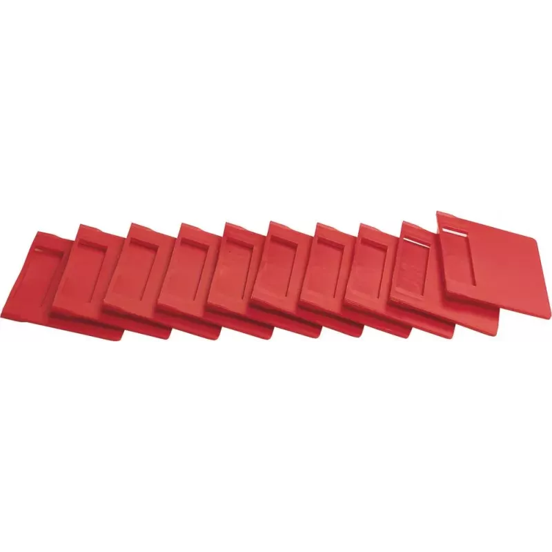 Séparateur rouge pour boîte à bec réf.09048 219x129mm - lot de 10 pcs