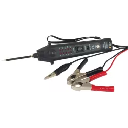 Testeur de continuité/voltmètre avec câble de masse 1,5m