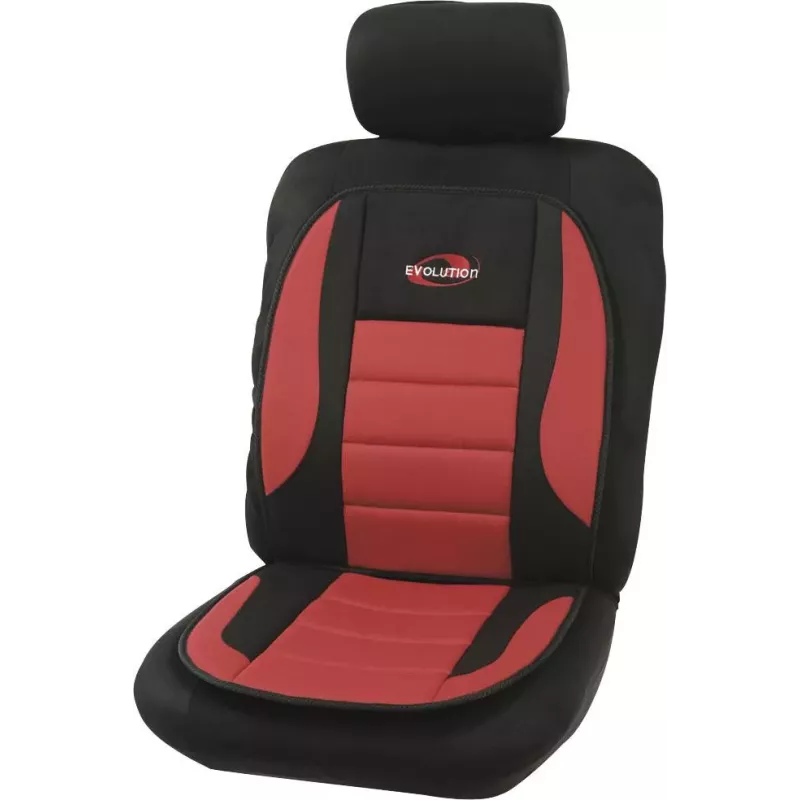 Couvre siège rouge et noir universel Couvre siège rouge et noir universel
