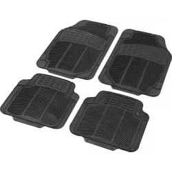 Tapis de voiture caoutchouc prédécoupé - 4 pcs