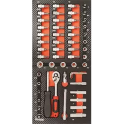 Module mousse plein - finition carbone