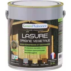 Lasure écologique abris de jardin - pot de 2,5L