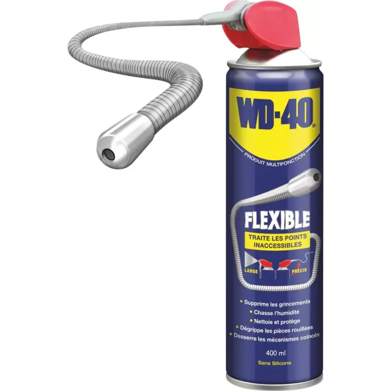 Dégrippant WD40 aérosol Flexible 400ml