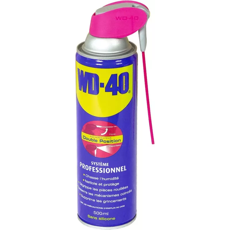 Dégrippant WD40 aérosol "Le Smart" 500ml