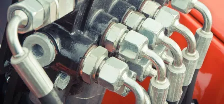 Pont avant / Direction / Moteur / Freinage / Hydraulique